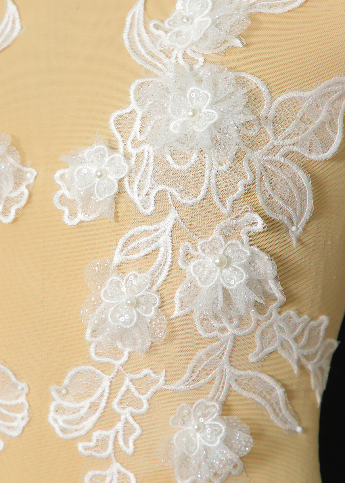 Yanzi 3D Handmade applique floral (YZOH3DX041)