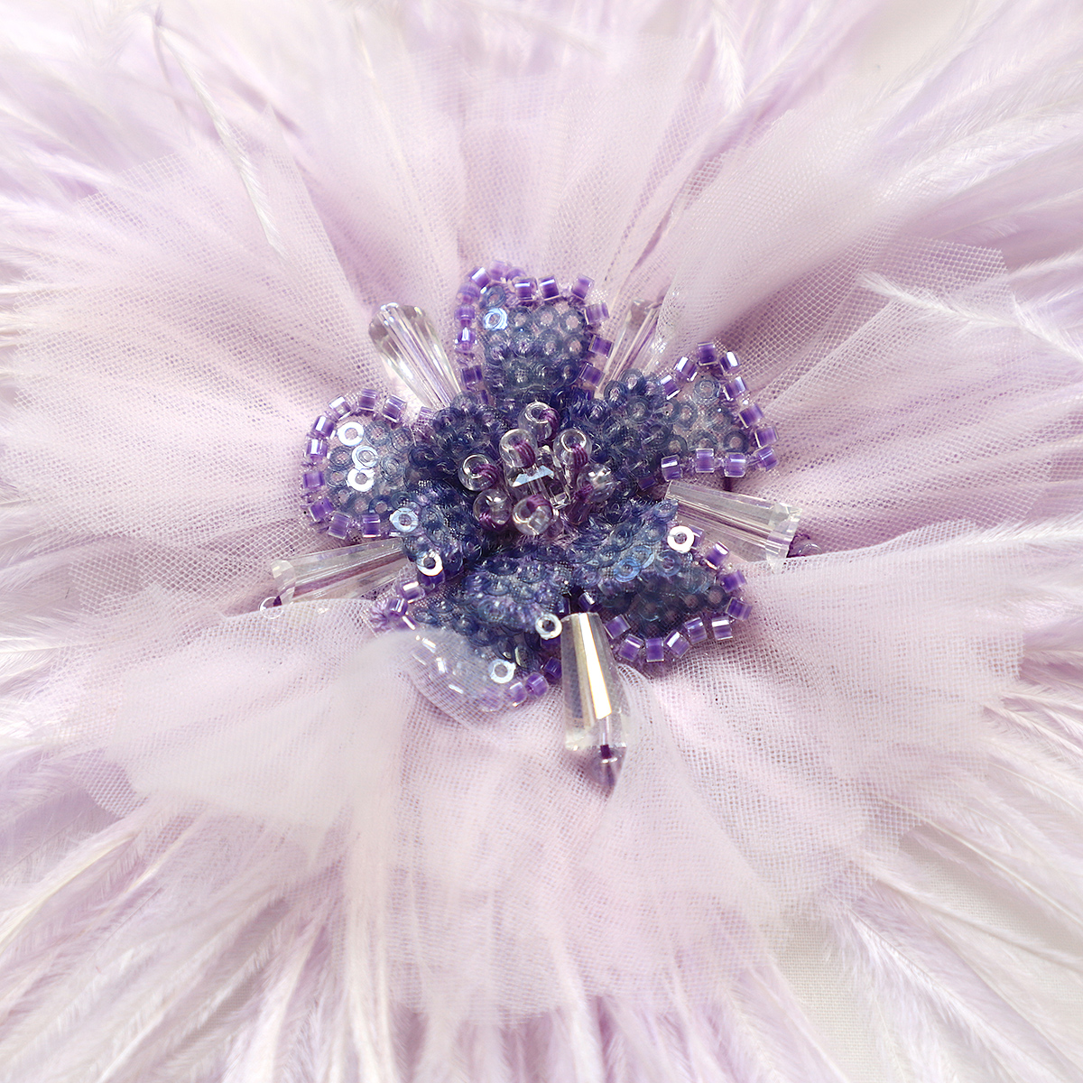 Yanzi Handmade 3d Flower Sequin Beads Applique(YZDH080)