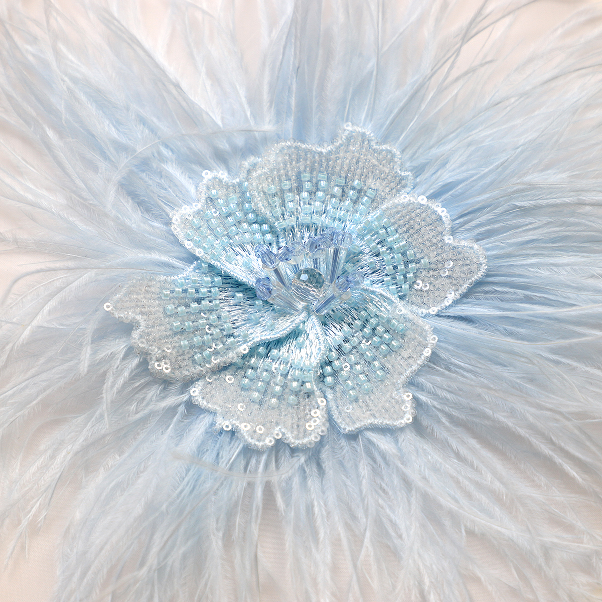 Yanzi Handmade 3d Flower Sequin Beads Applique(YZDH081)