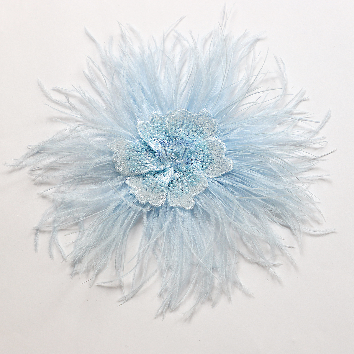 Yanzi Handmade 3d Flower Sequin Beads Applique(YZDH081)