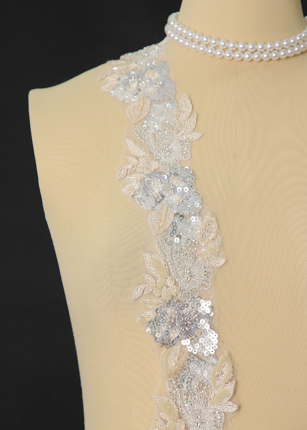 Yanzi lace bead trim (YZM171)
