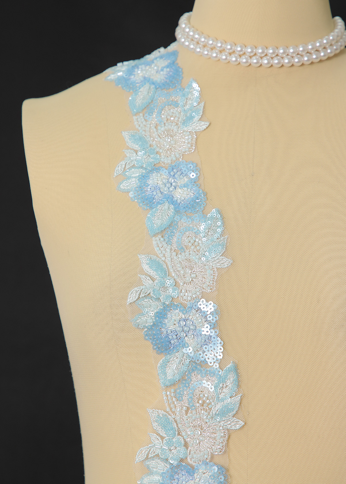 Yanzi lace bead trim (YZM171)
