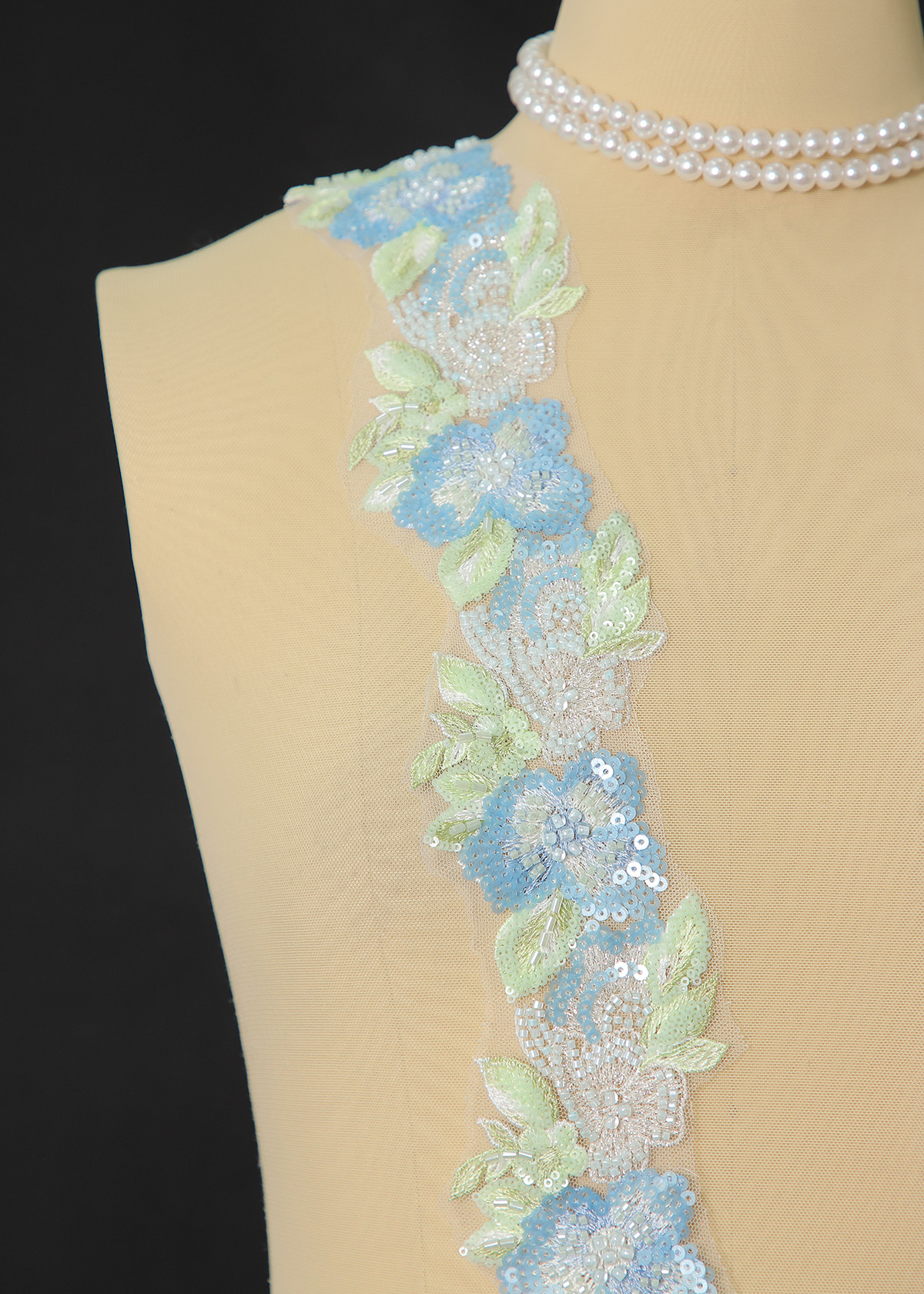 Yanzi lace bead trim (YZM171)