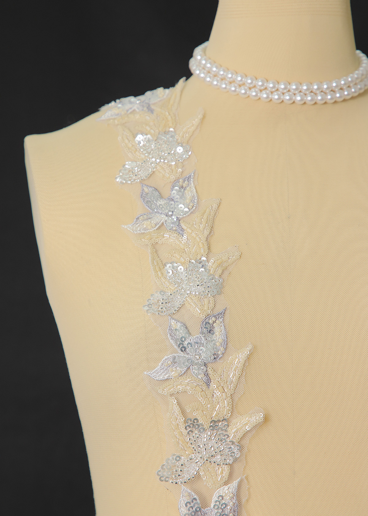 Yanzi lace bead trim (YZM169)