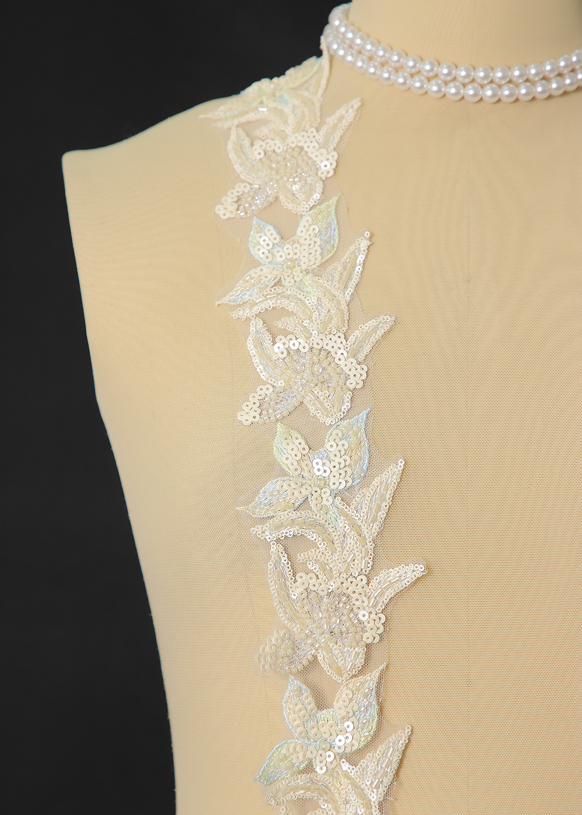 Yanzi lace bead trim (YZM169)