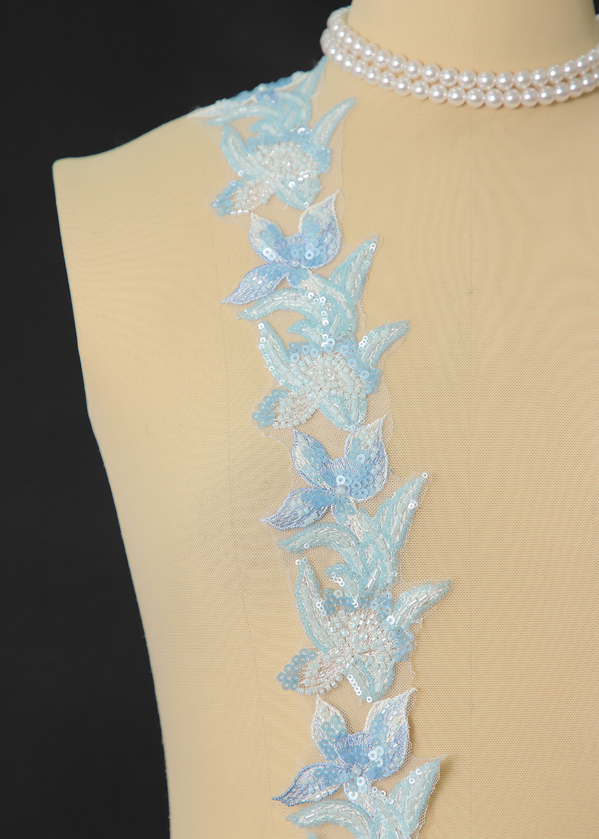 Yanzi lace bead trim (YZM169)