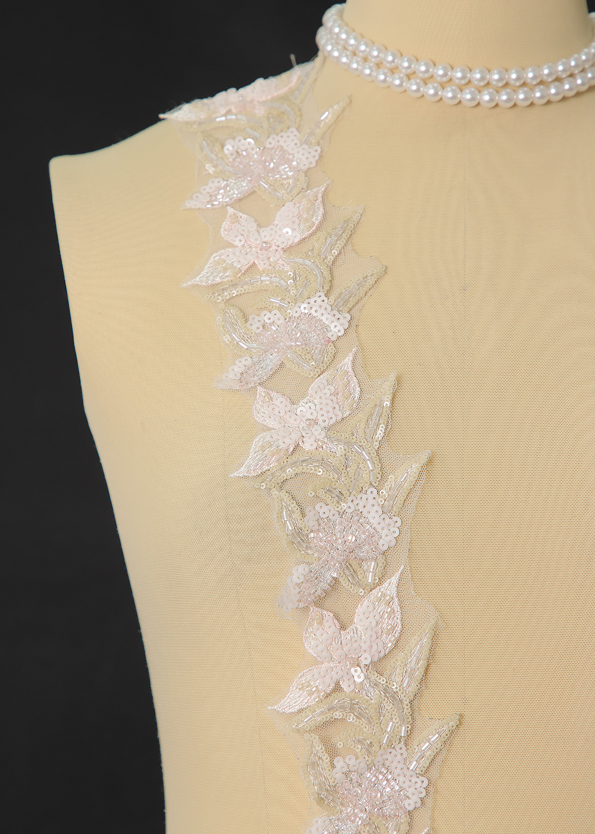 Yanzi lace bead trim (YZM169)
