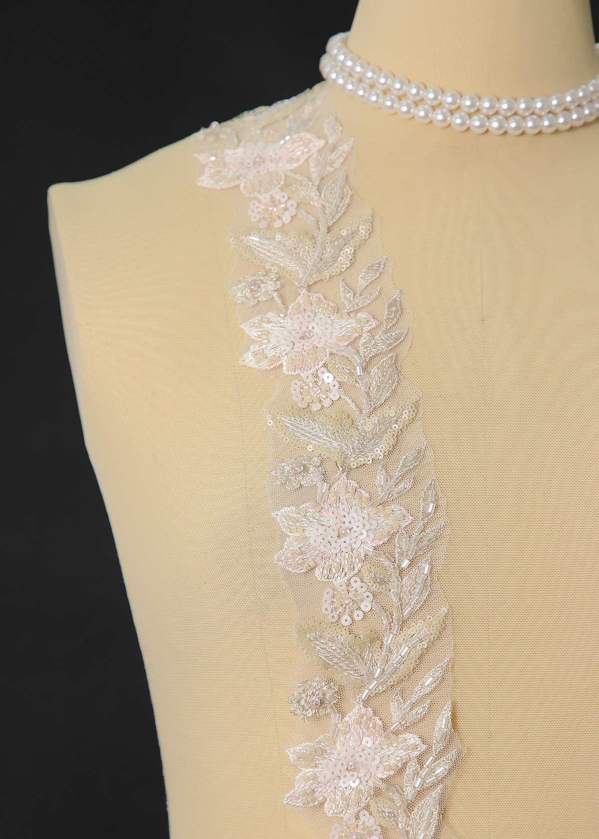 Yanzi lace bead trim (YZM168)