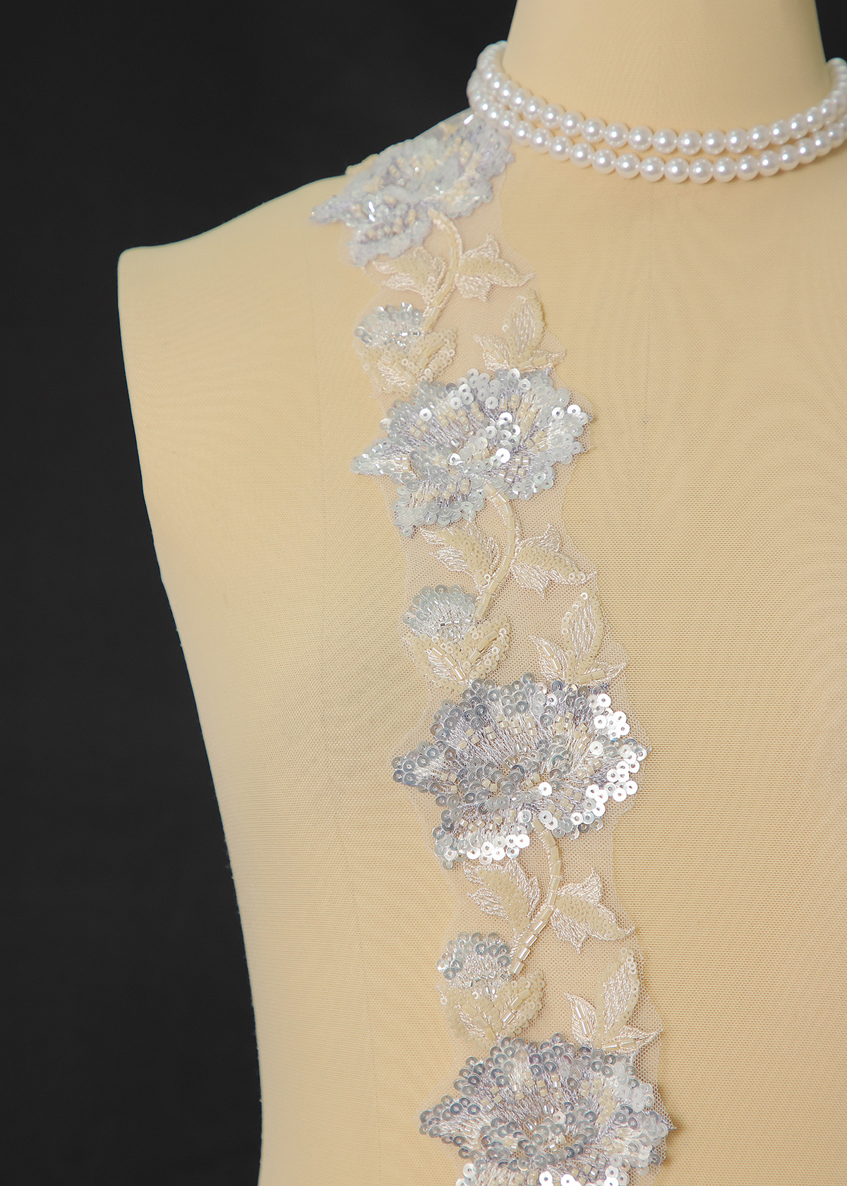 Yanzi lace bead trim (YZM170)