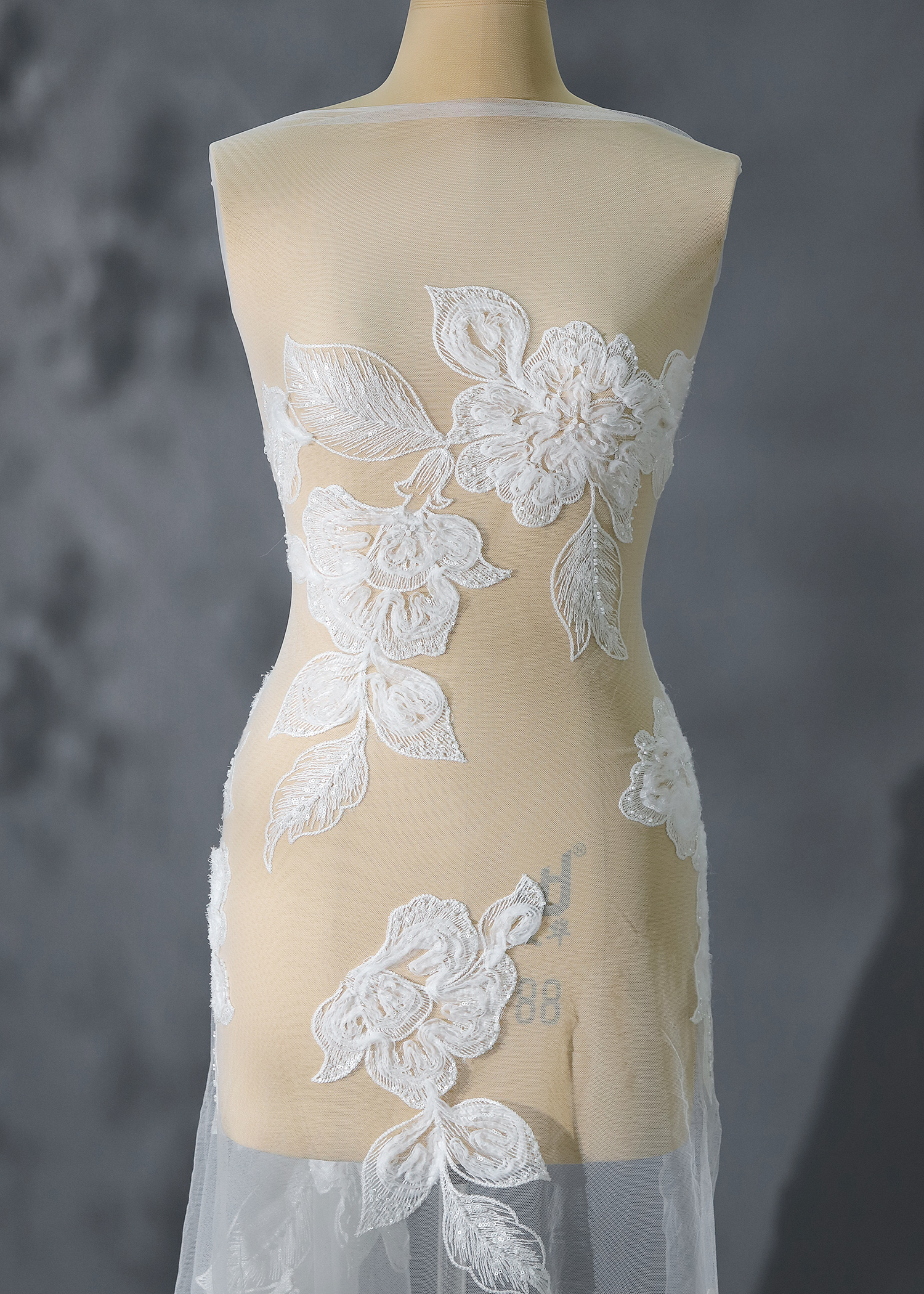 Yanzi Ribbon Embroidery Lace (YZP013)