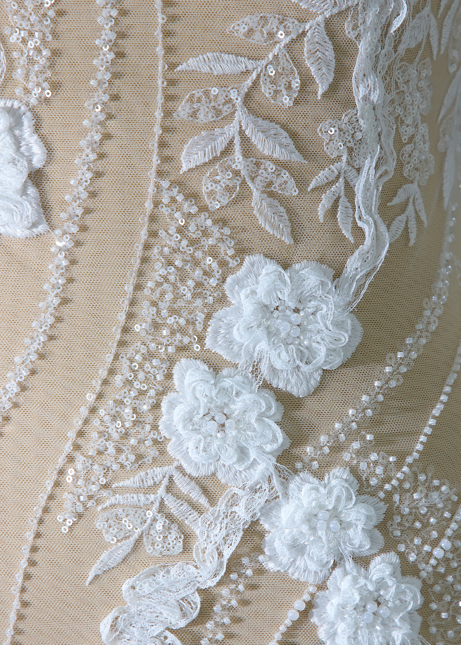 Yanzi Ribbon Embroidery Lace (YZP009)