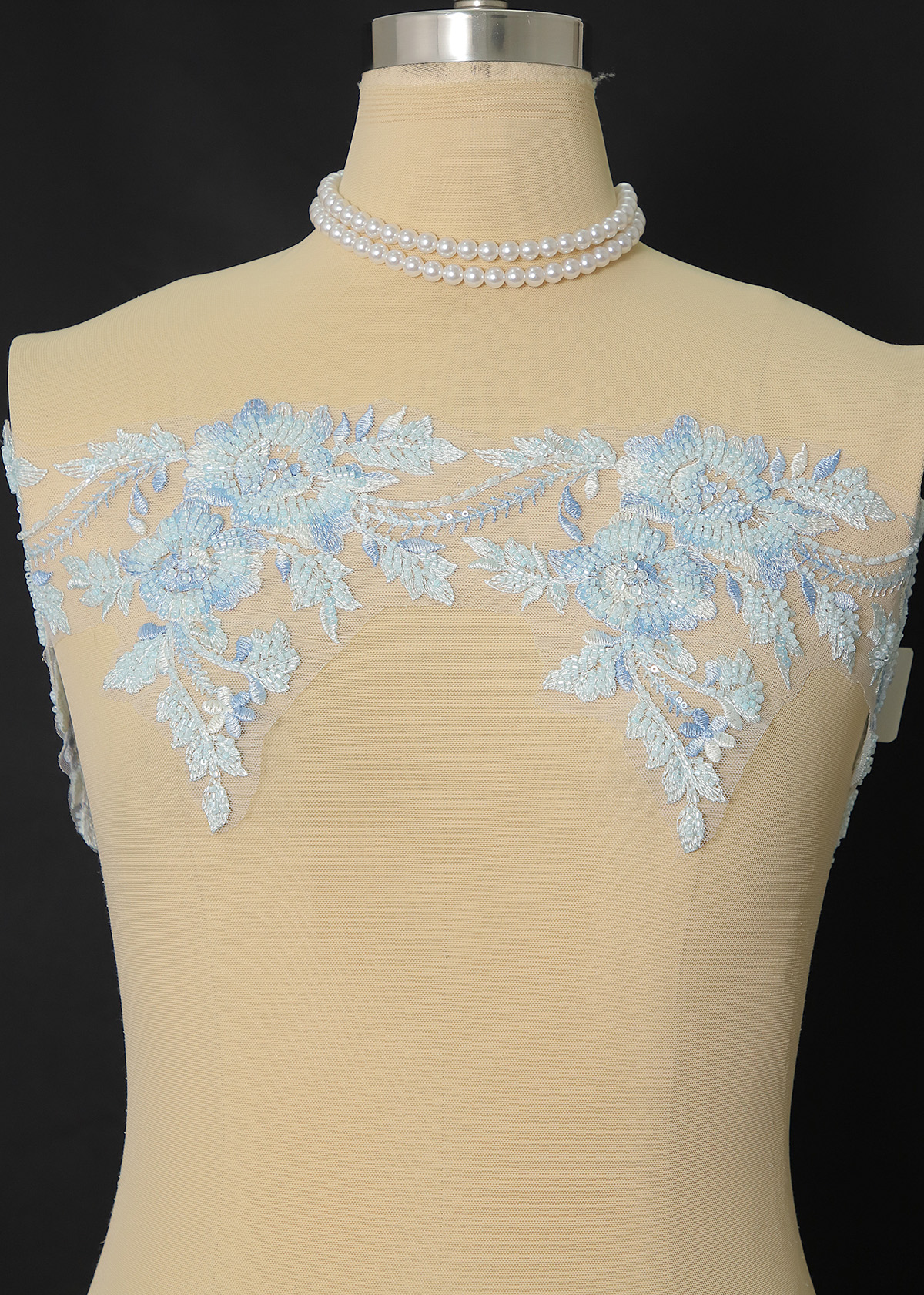Yanzi lace bead trim (YZM177)