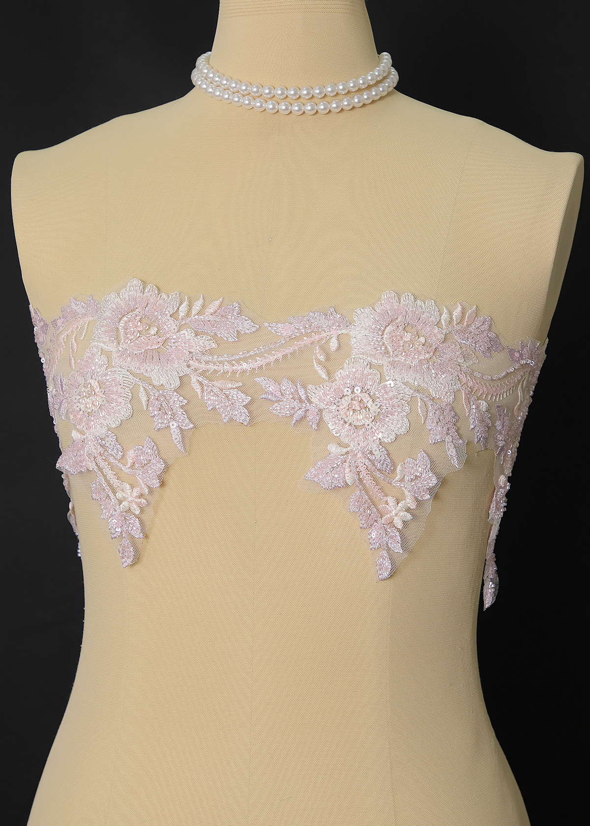 Yanzi lace bead trim (YZM177)