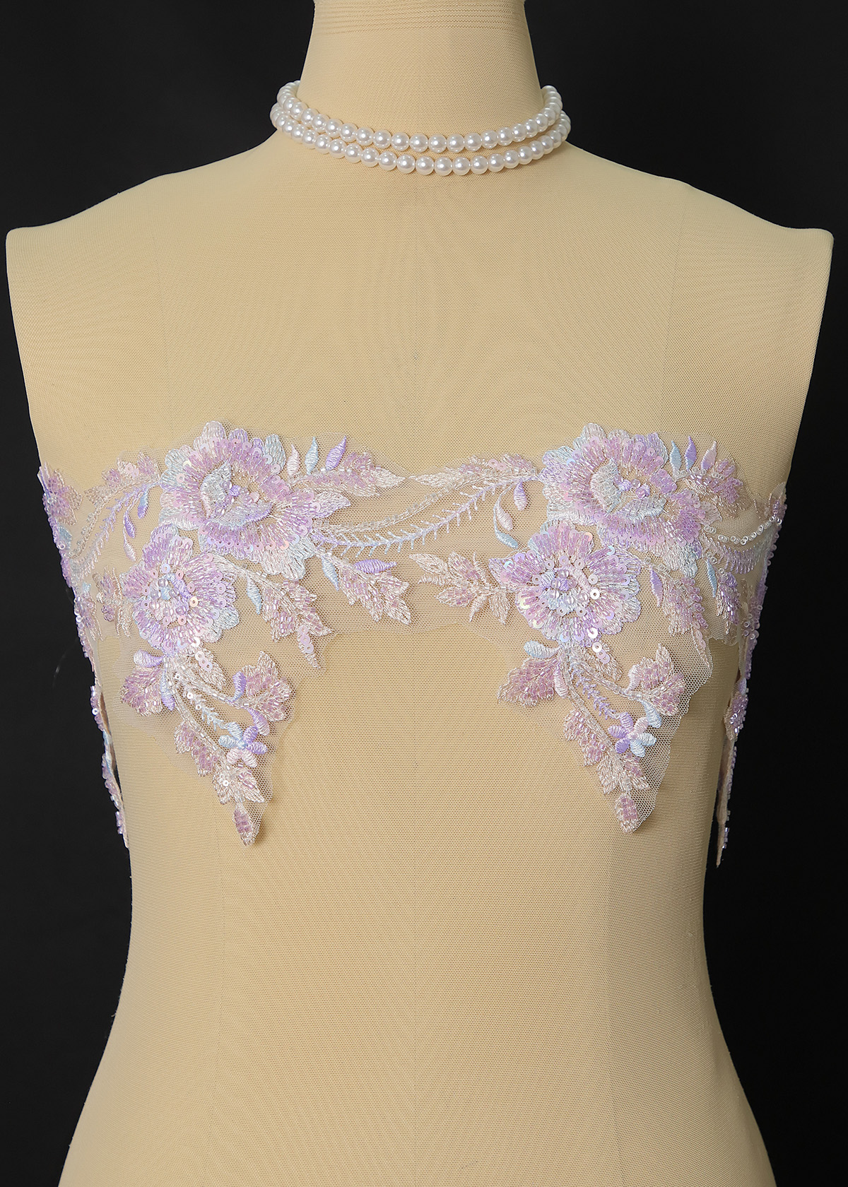 Yanzi lace bead trim (YZM177)