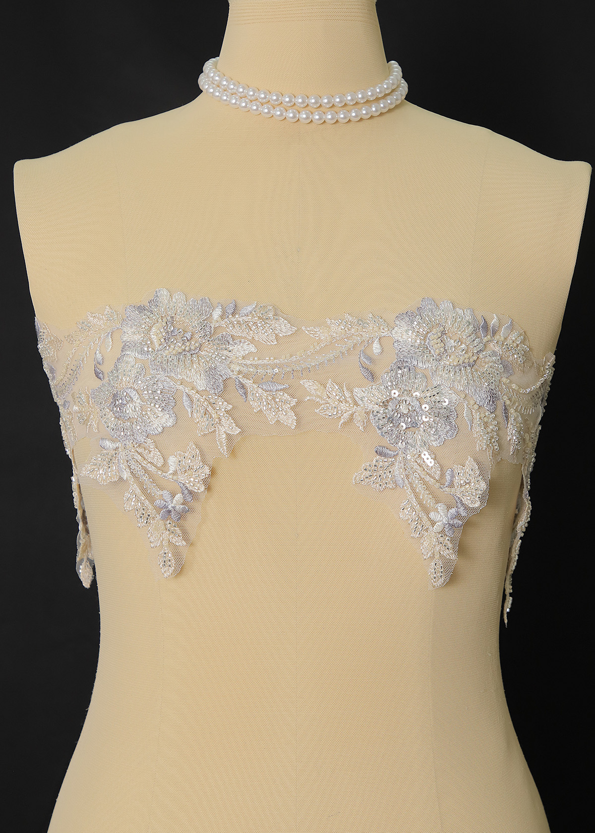 Yanzi lace bead trim (YZM177)