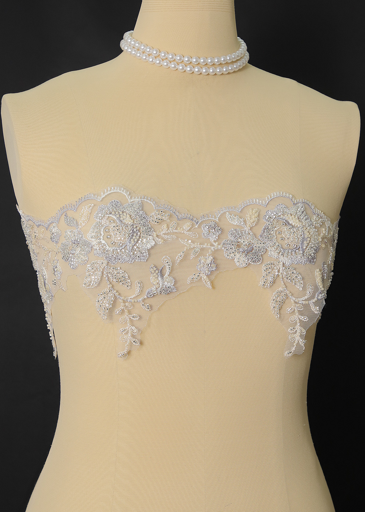 Yanzi lace bead trim (YZM178)