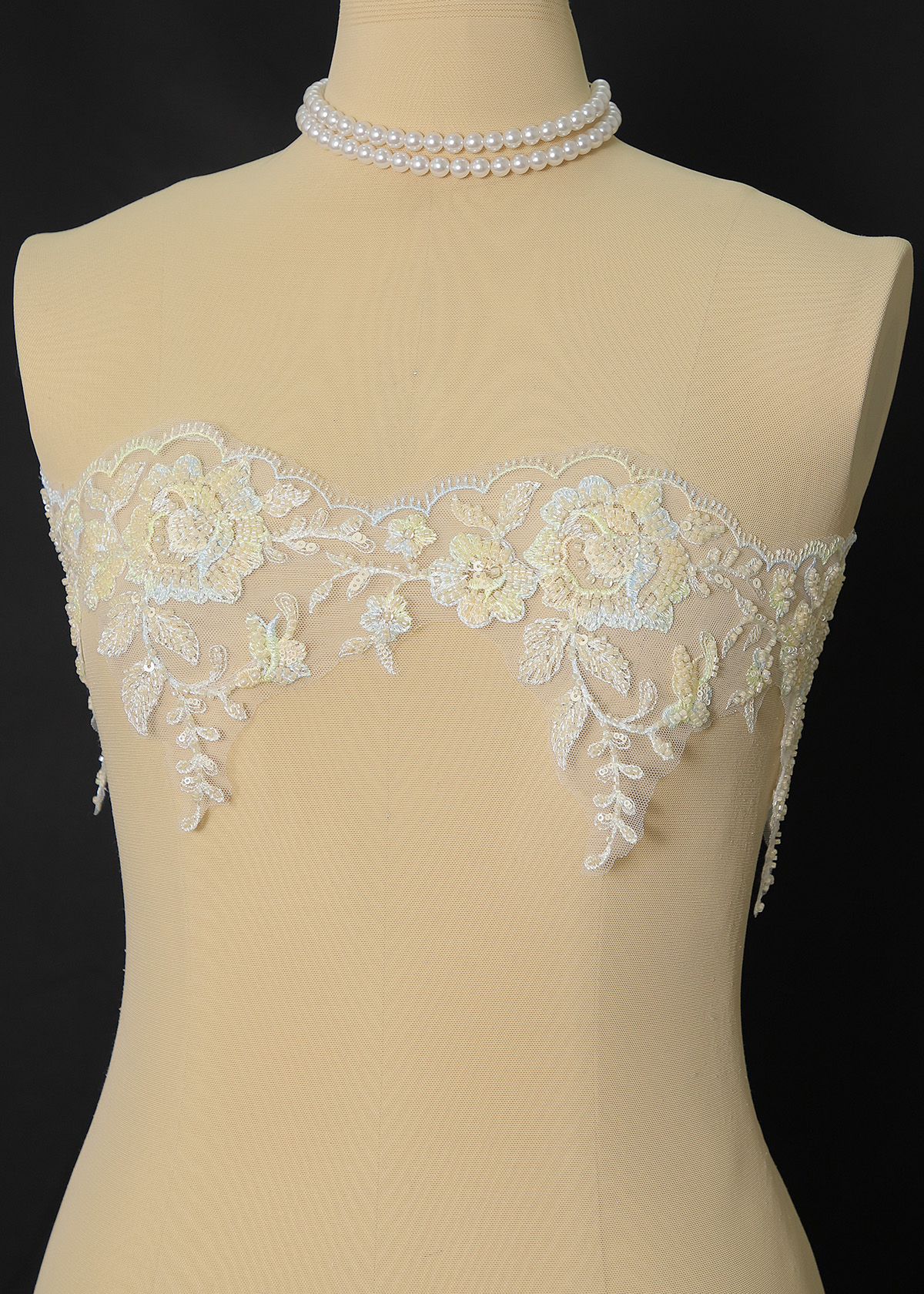 Yanzi lace bead trim (YZM178)