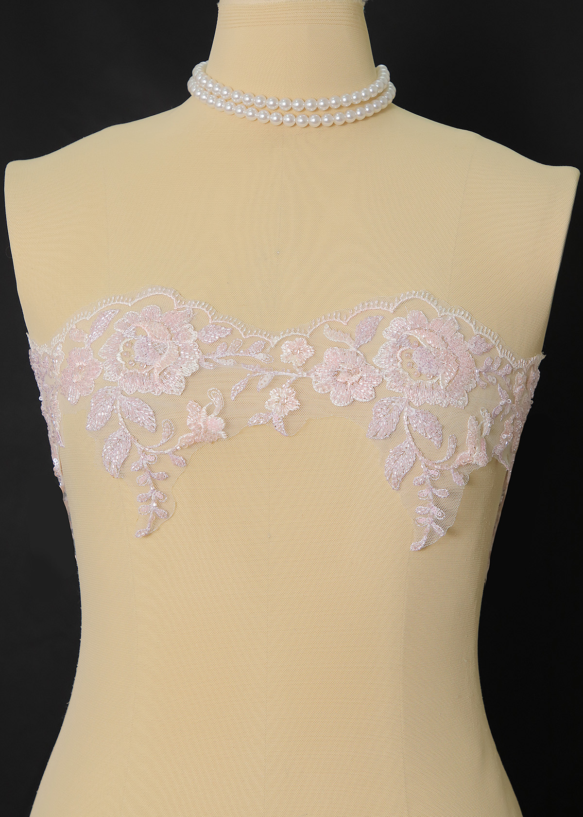 Yanzi lace bead trim (YZM178)