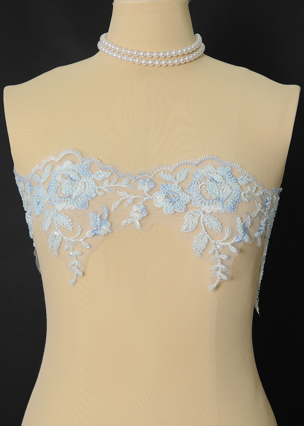 Yanzi lace bead trim (YZM178)