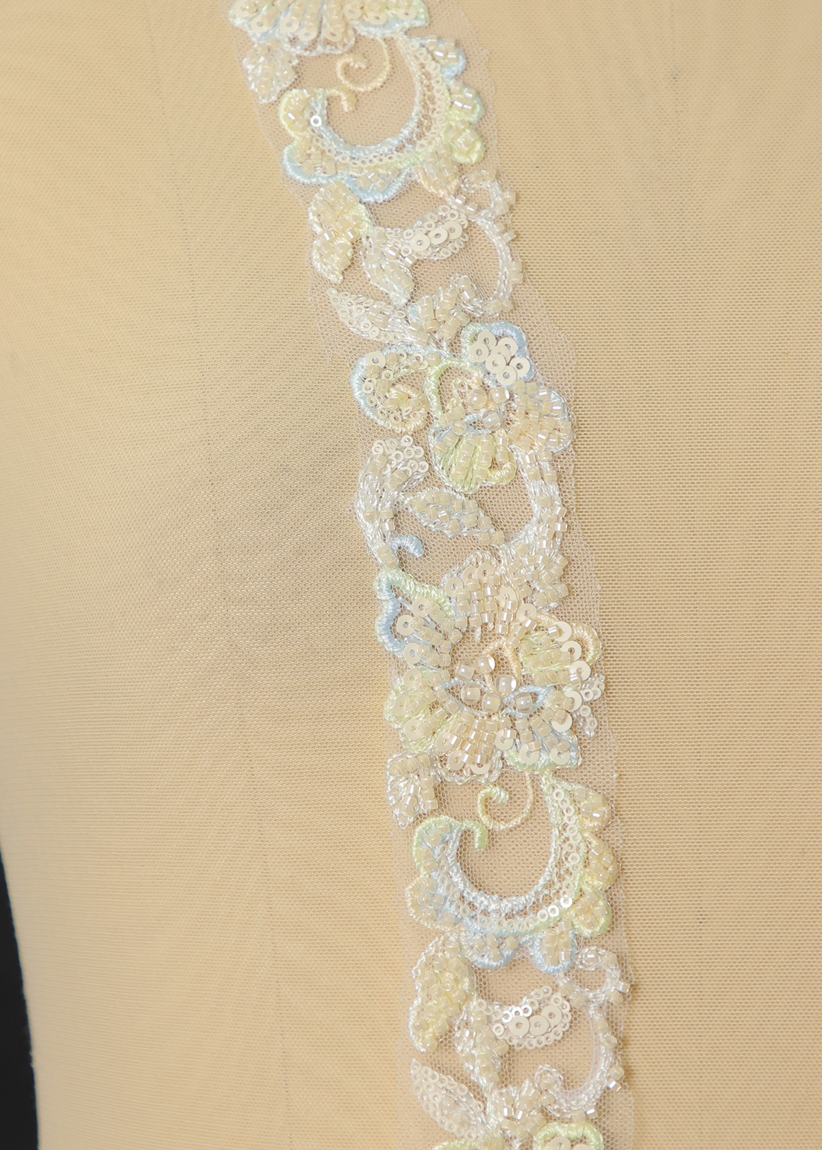[Copy]Yanzi lace bead trim (YZM181)