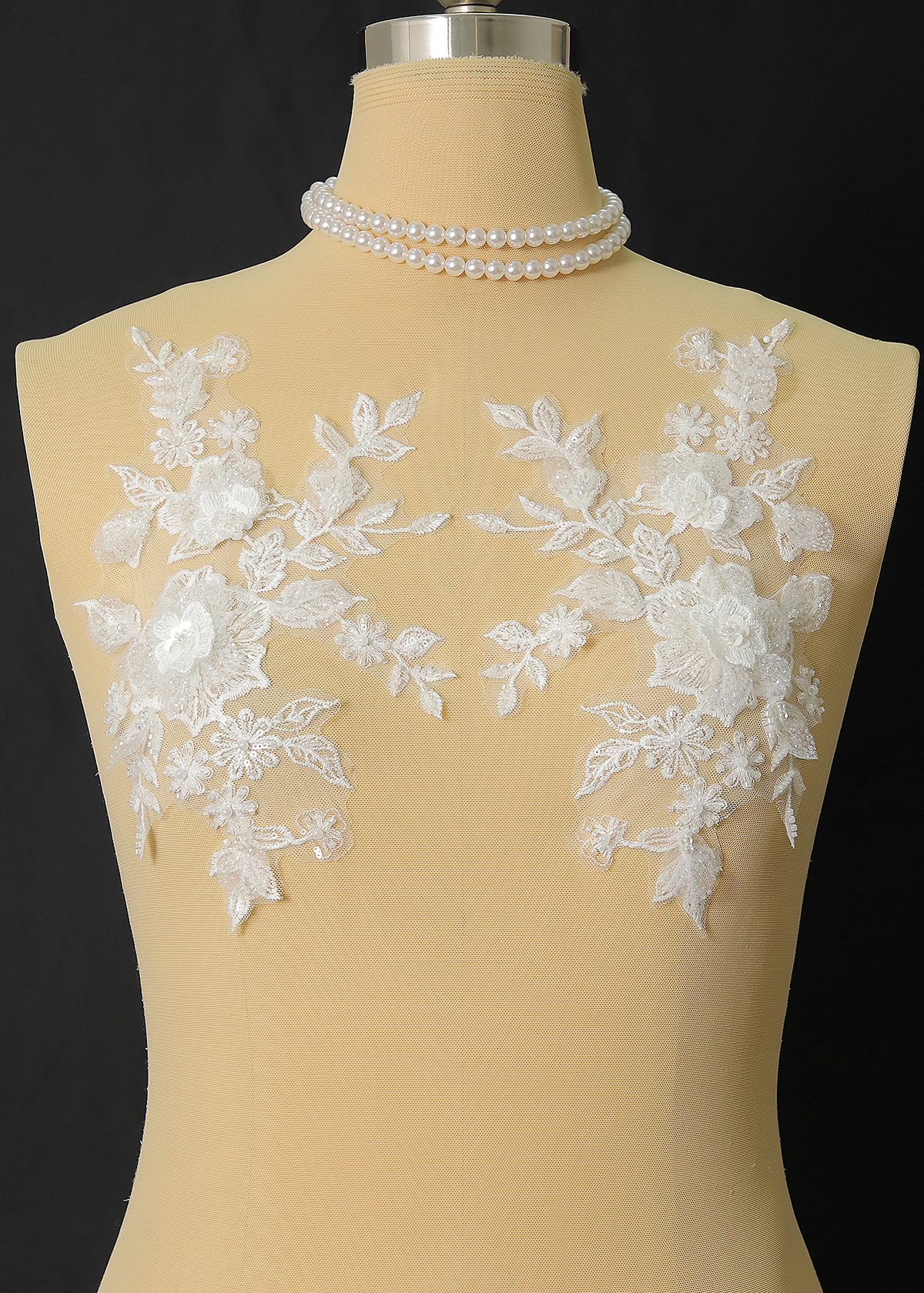 Yanzi 3D Handmade applique floral (YZOH3DX051)