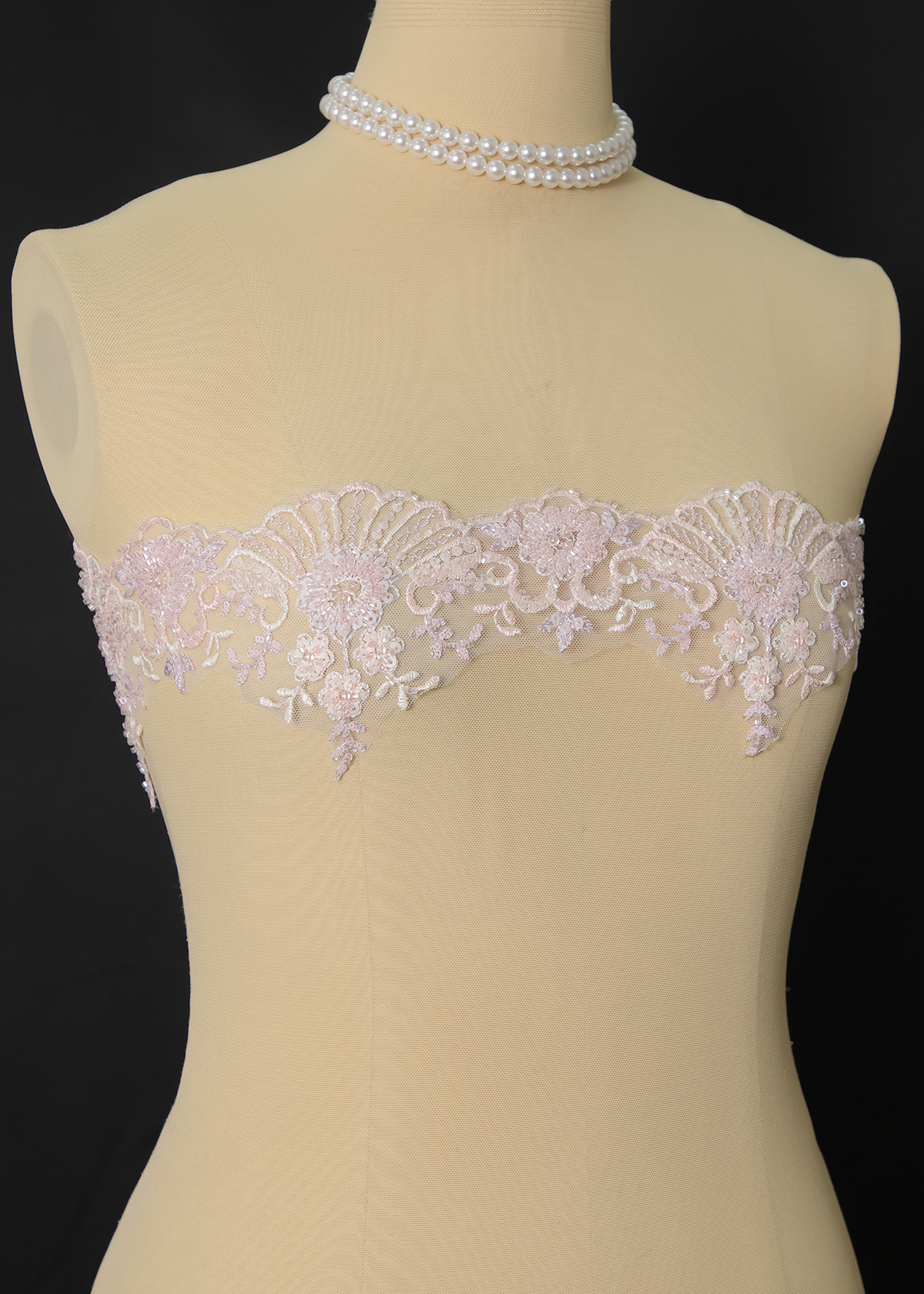 Yanzi lace bead trim (YZM182)