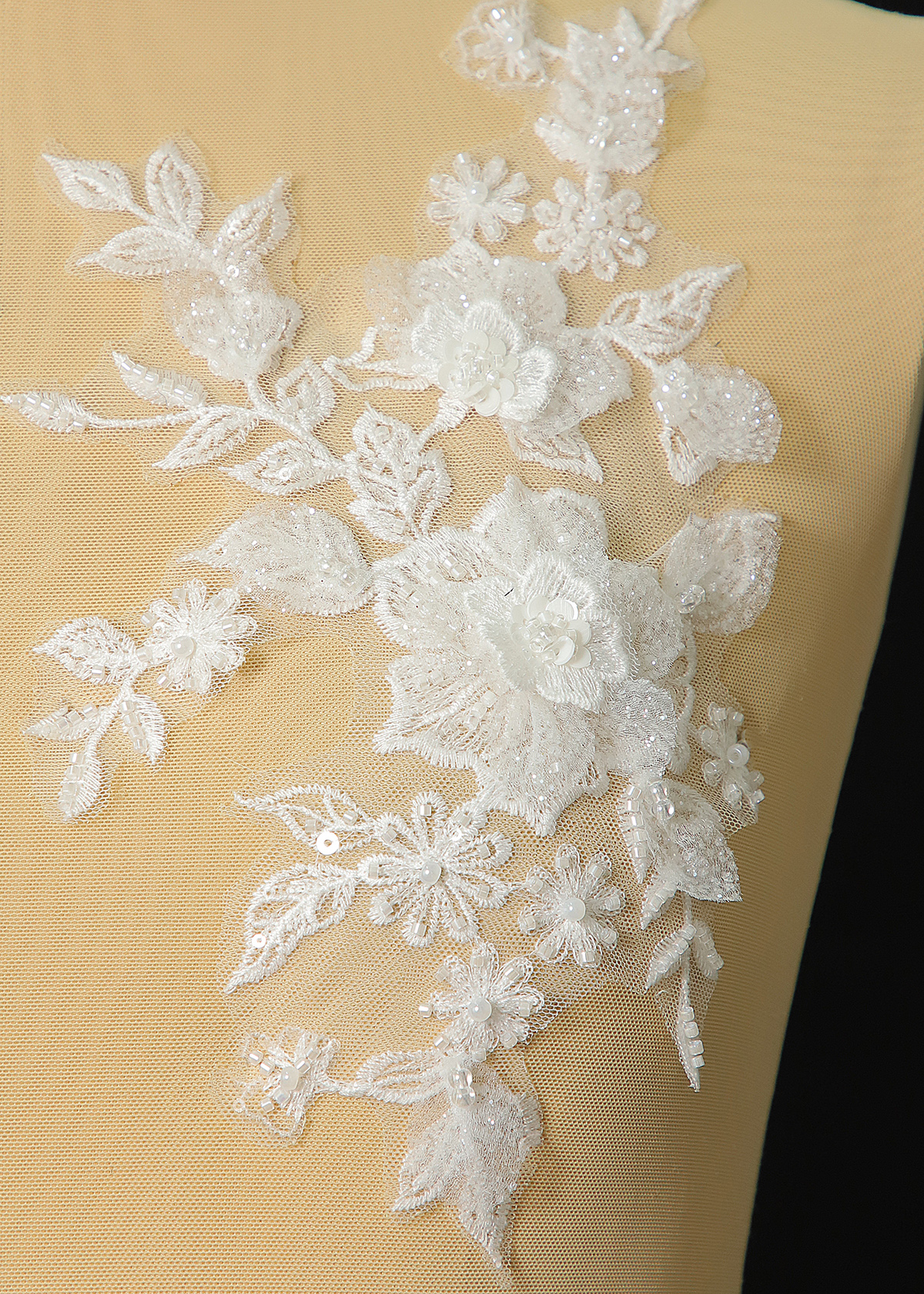 Yanzi 3D Handmade applique floral (YZOH3DX051)
