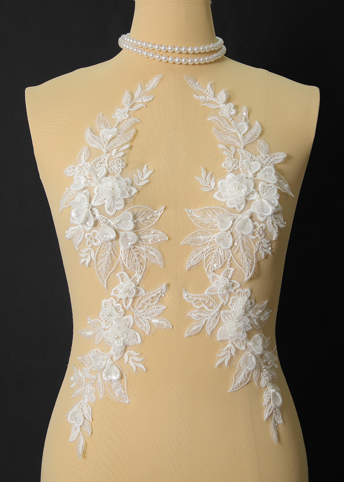 Yanzi 3D Handmade applique floral (YZOH3DX053)