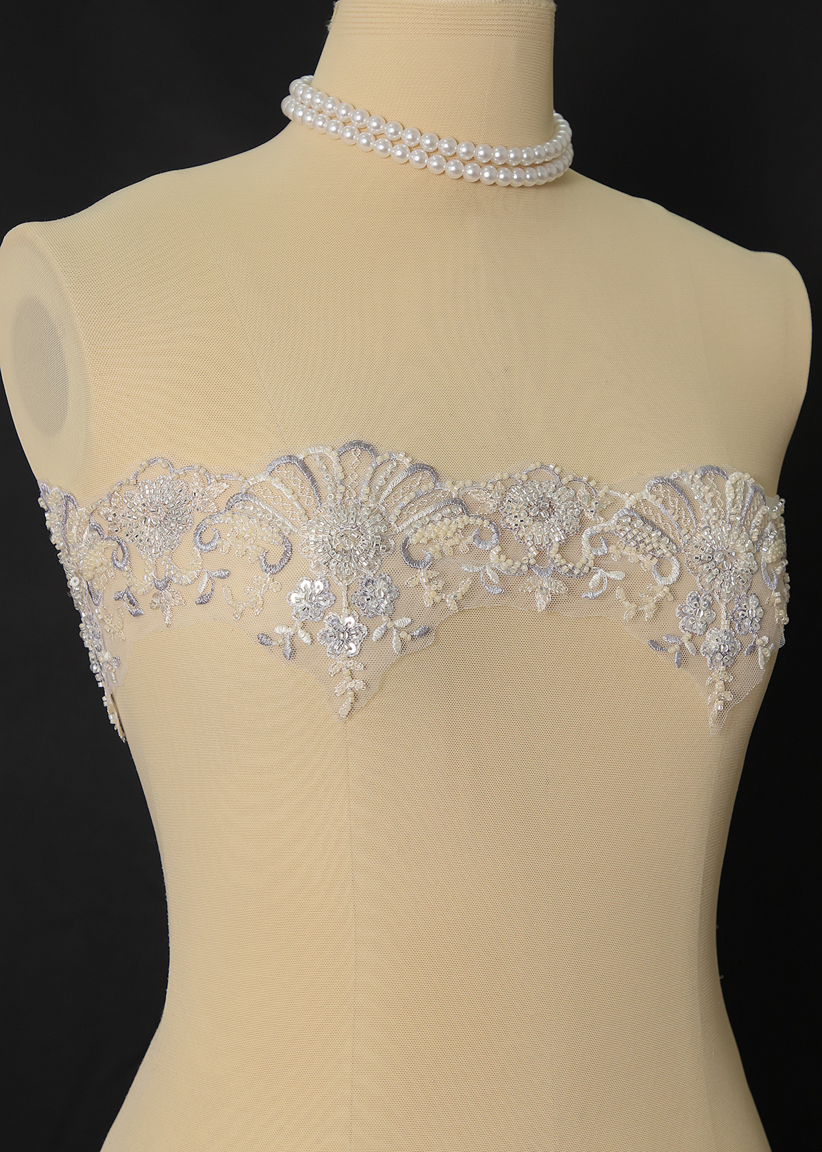 Yanzi lace bead trim (YZM182)