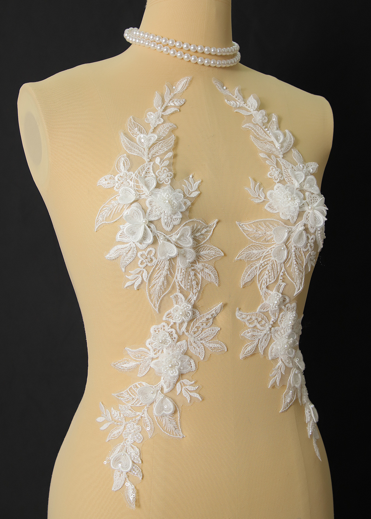 Yanzi 3D Handmade applique floral (YZOH3DX053)