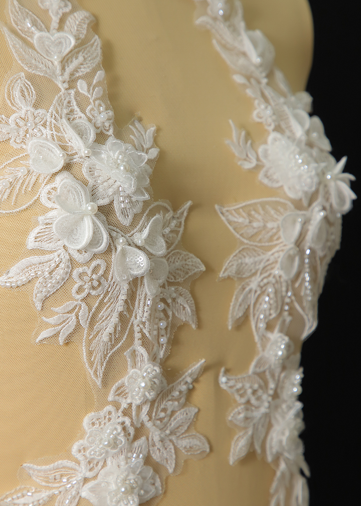 Yanzi 3D Handmade applique floral (YZOH3DX053)
