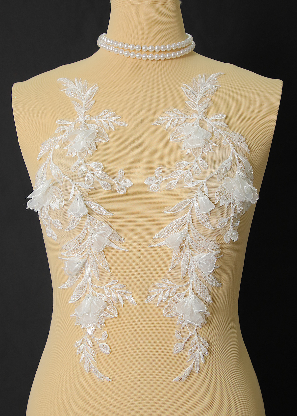 Yanzi 3D Handmade applique floral (YZOH3DX052)