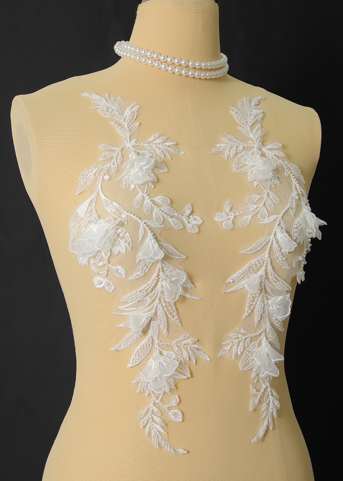 Yanzi 3D Handmade applique floral (YZOH3DX052)