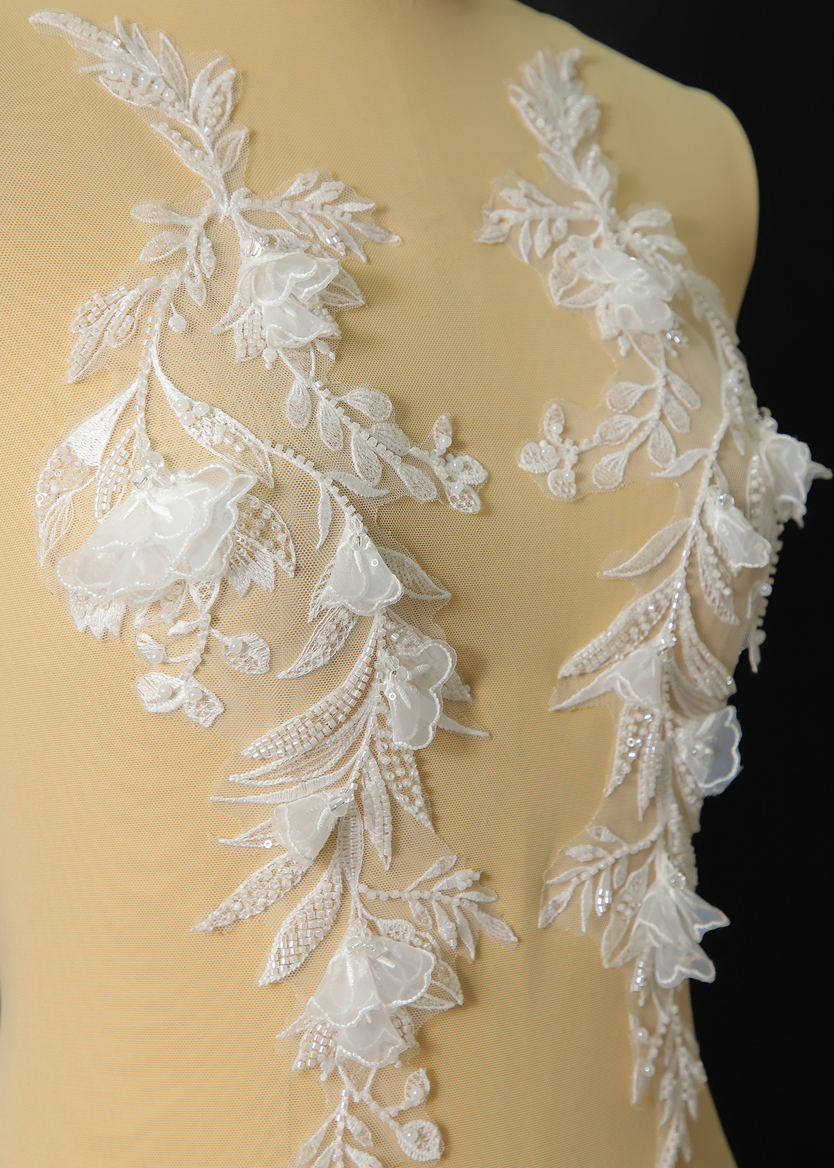 Yanzi 3D Handmade applique floral (YZOH3DX052)