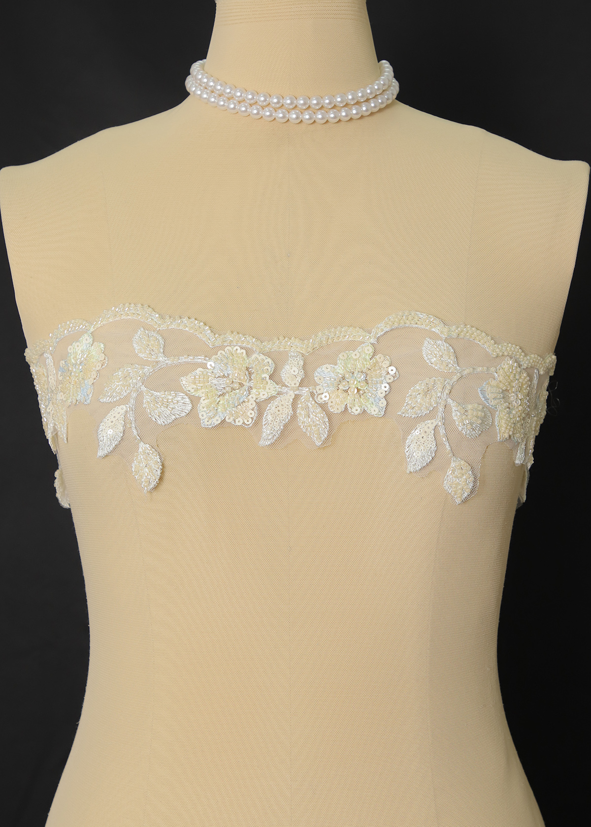 Yanzi lace bead trim (YZM184)