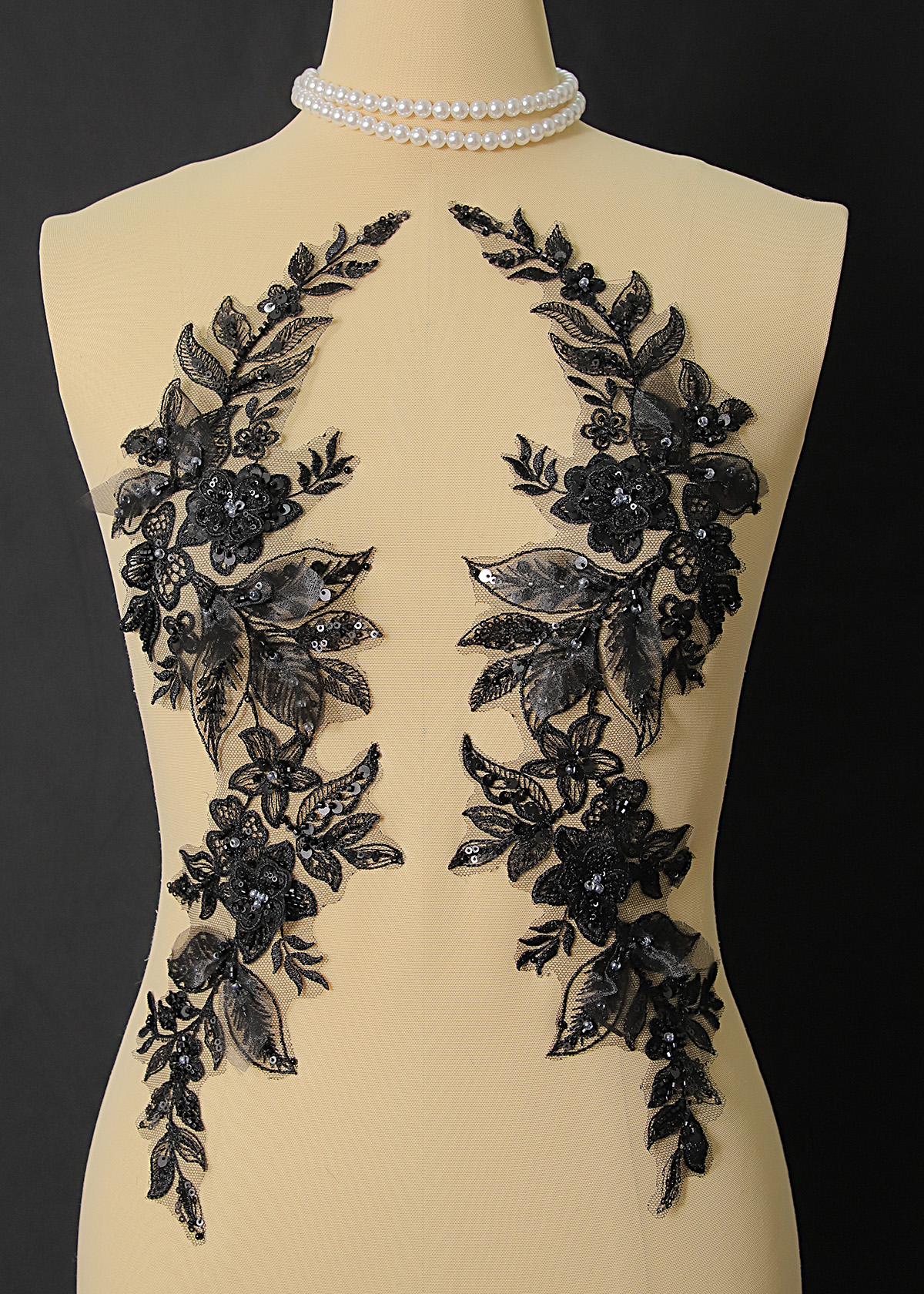 Yanzi 3D Handmade applique floral (YZOH3DX046)