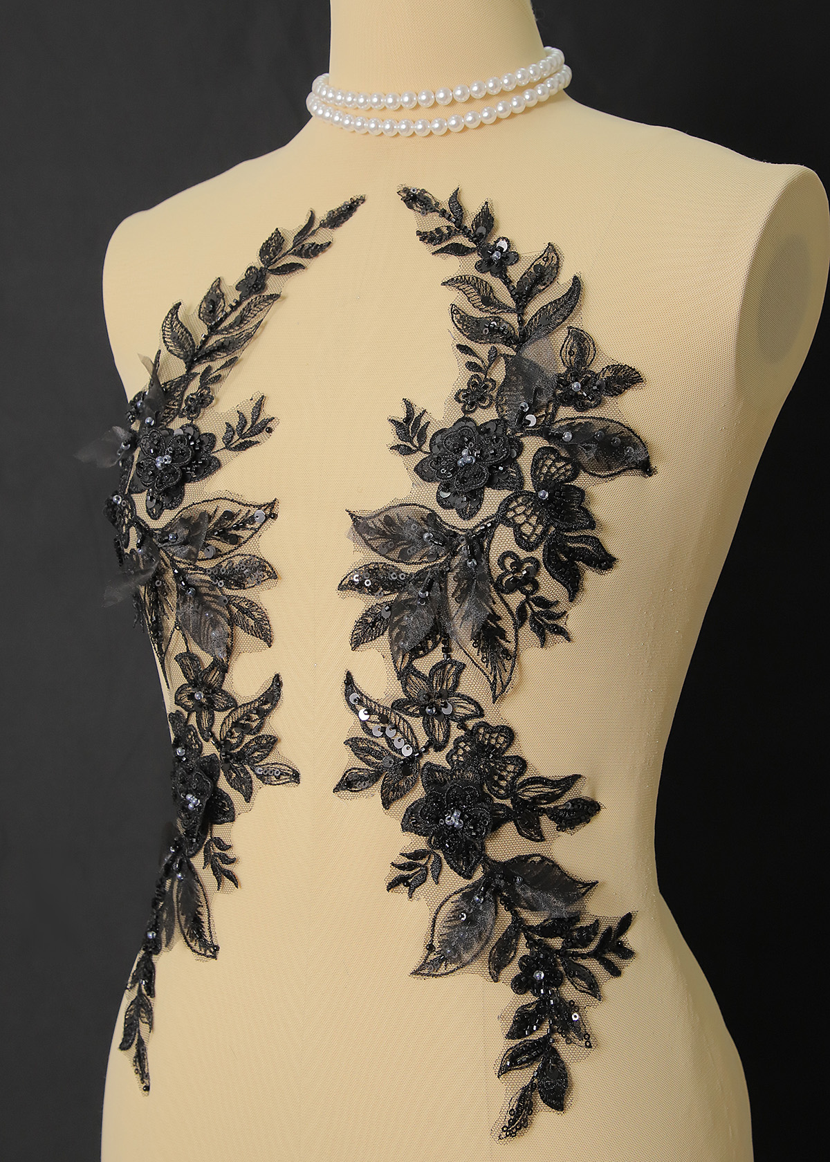 Yanzi 3D Handmade applique floral (YZOH3DX046)