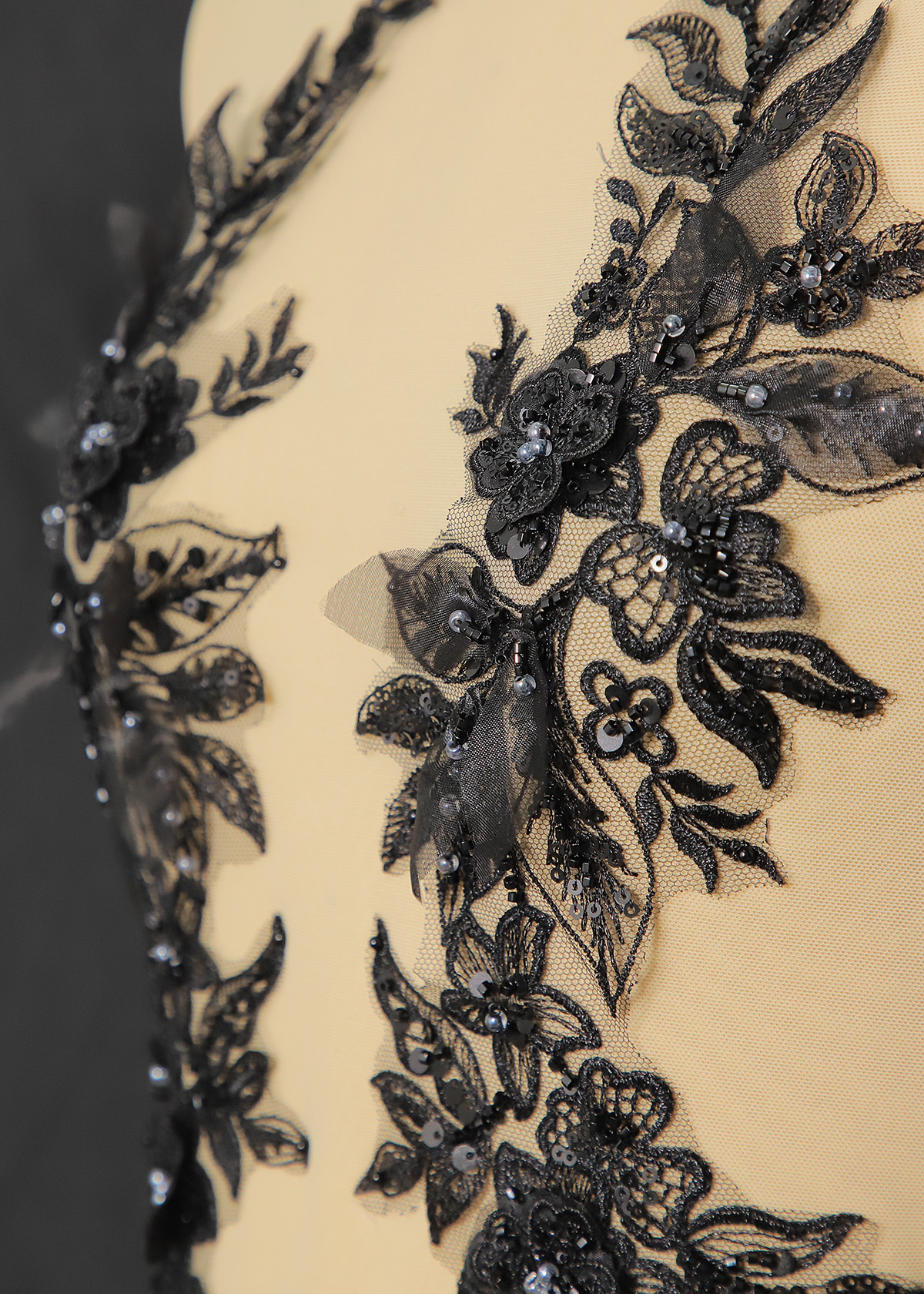 Yanzi 3D Handmade applique floral (YZOH3DX046)