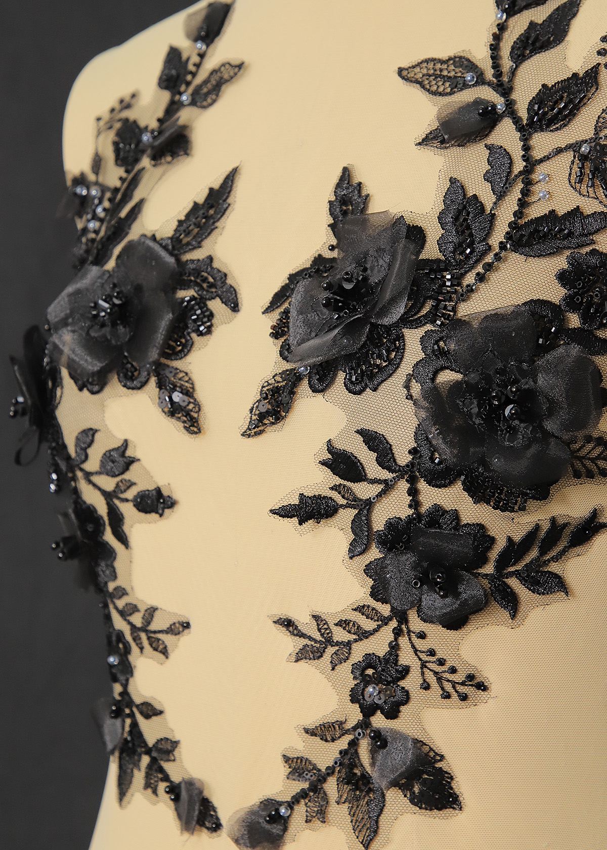 Yanzi 3D Handmade applique floral (YZOH3DX049)