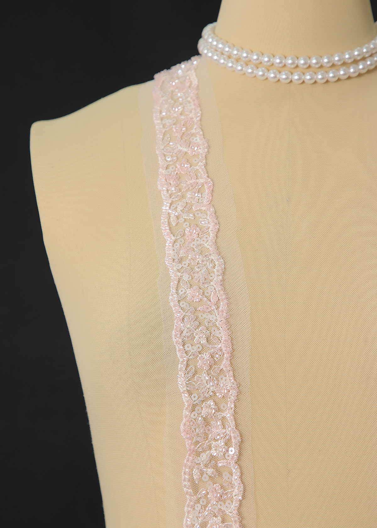 Yanzi lace bead trim (YZM142)