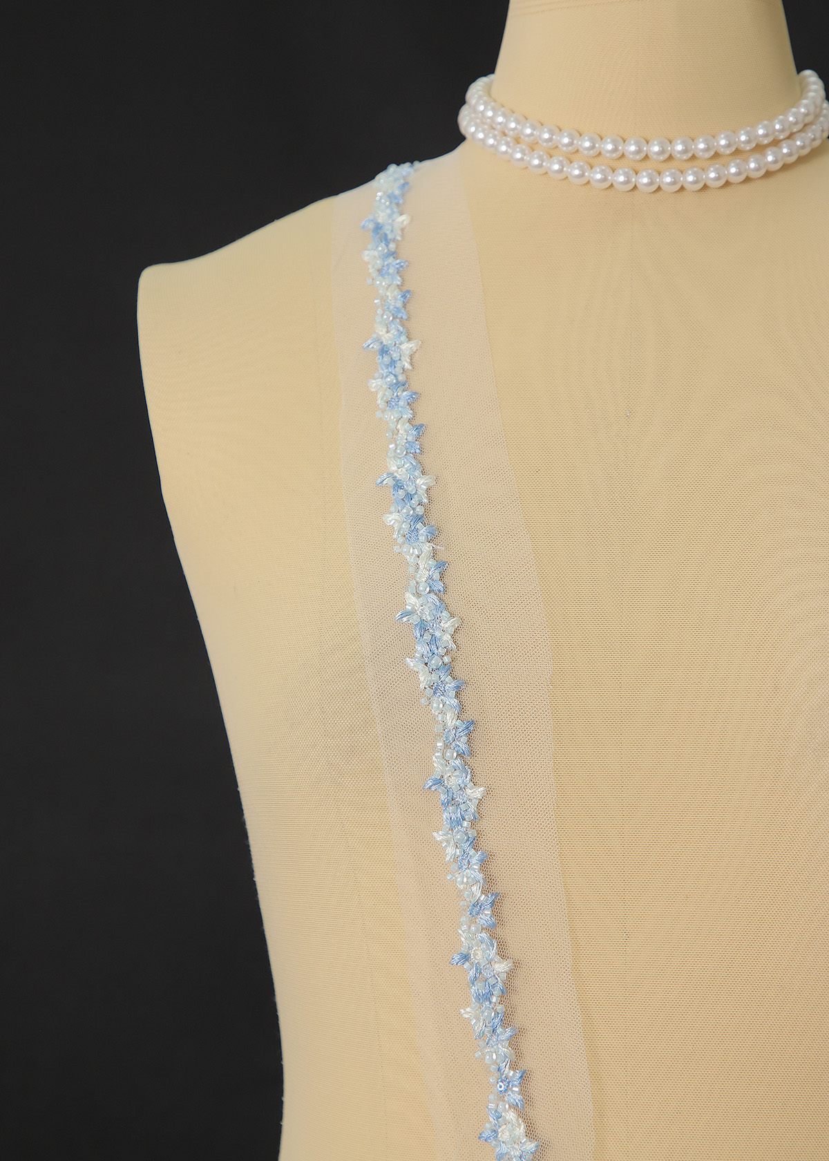 Yanzi lace bead trim (YZM156)