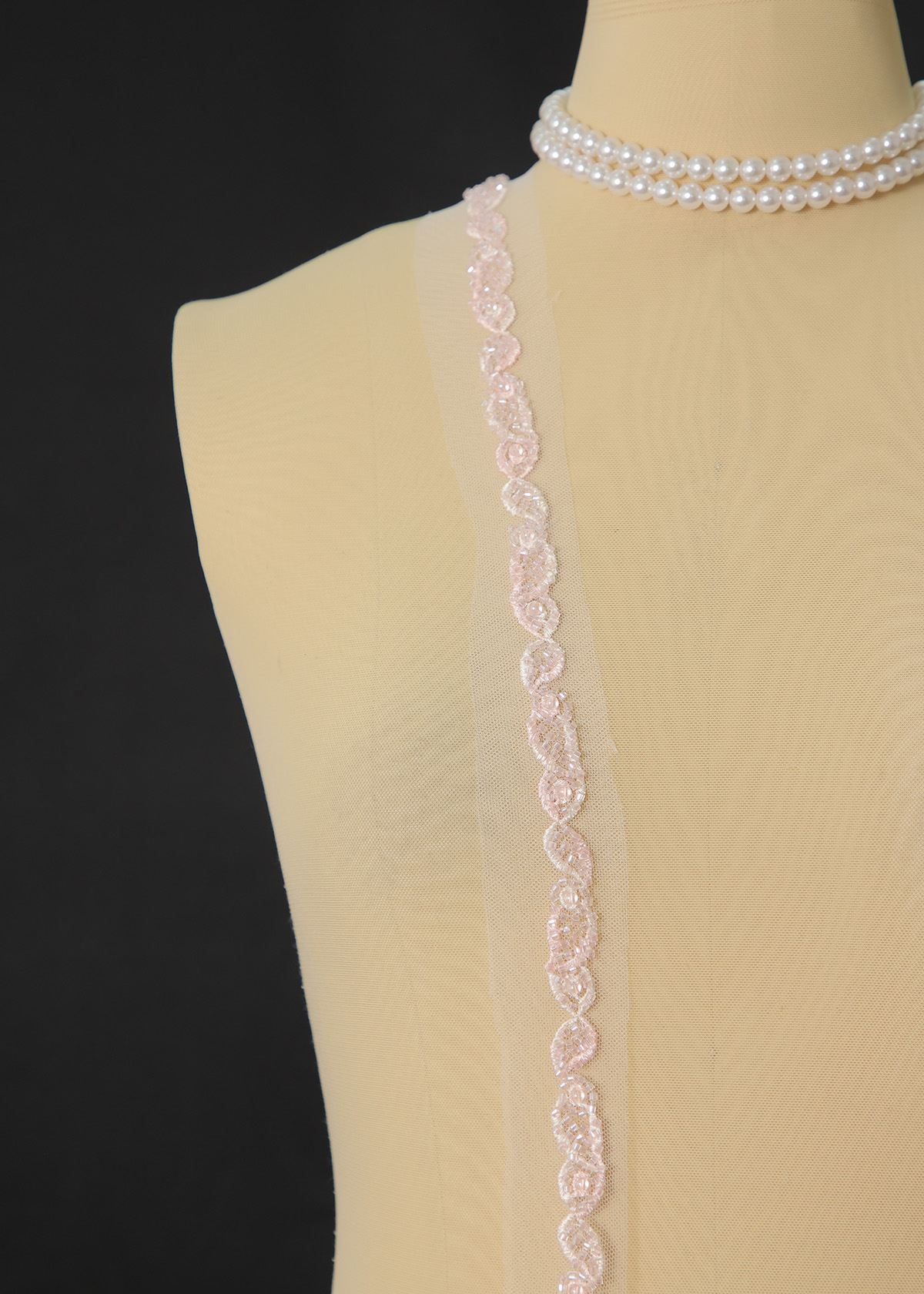 Yanzi lace bead trim (YZM153)