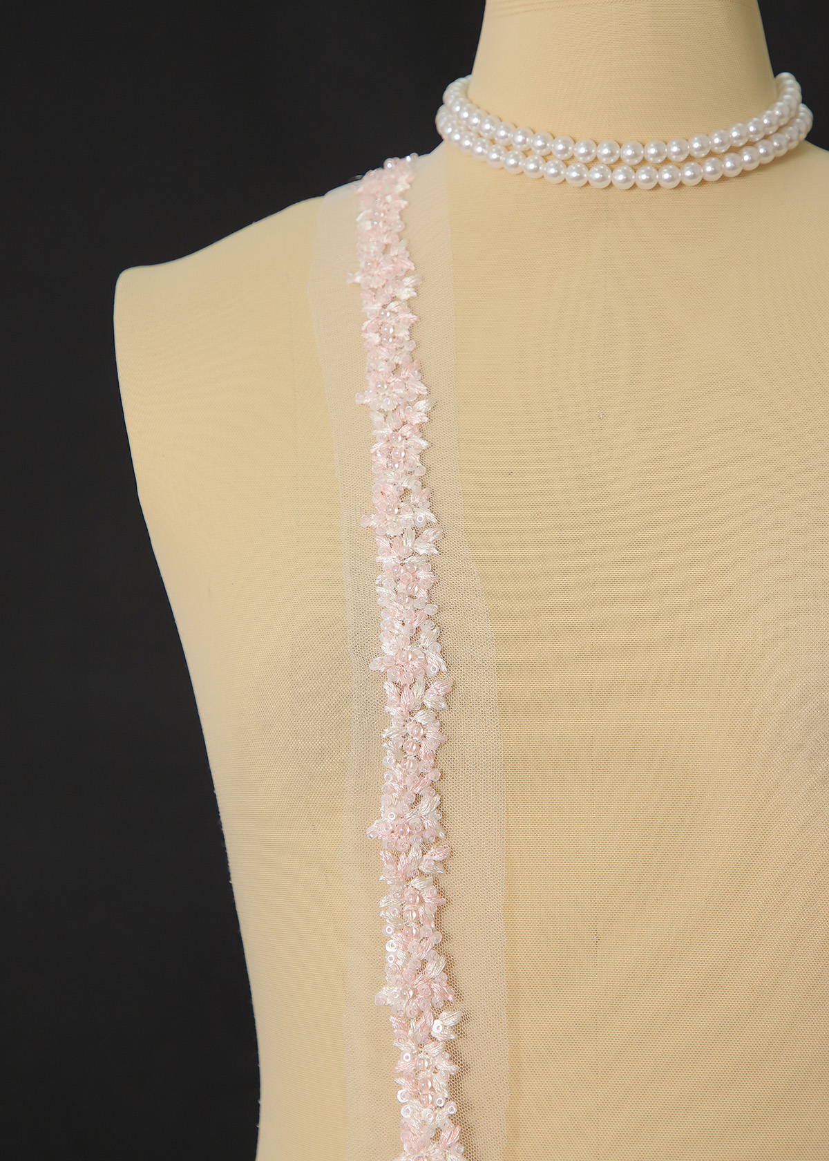 Yanzi lace bead trim (YZM148)