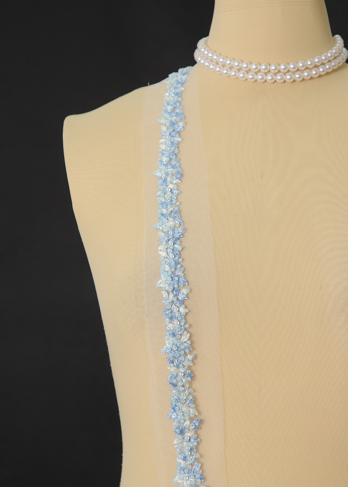 Yanzi lace bead trim (YZM148)