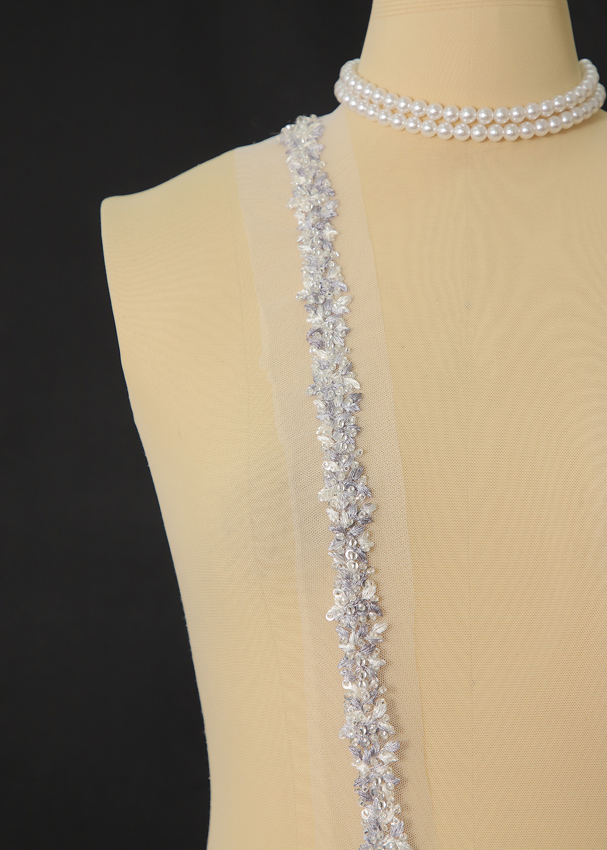 Yanzi lace bead trim (YZM148)