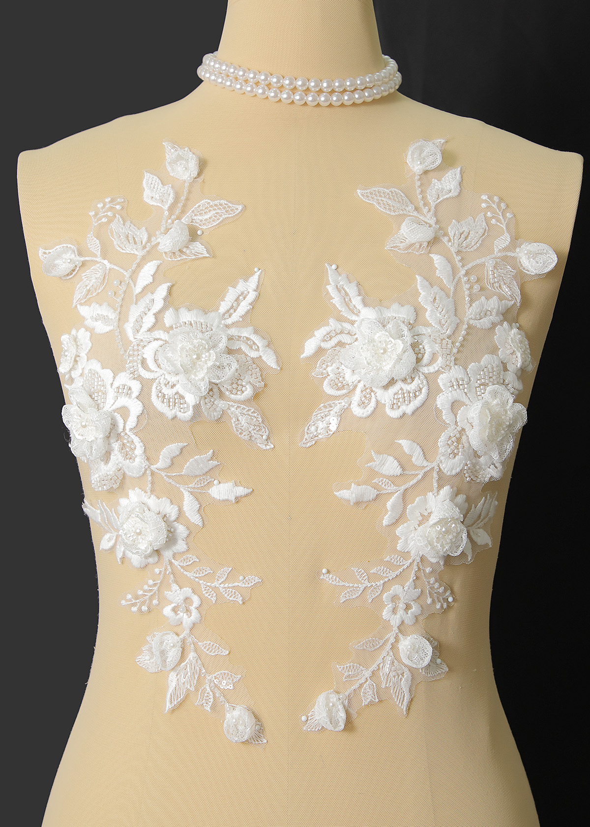 Yanzi 3D Handmade applique floral (YZOH3DX050)