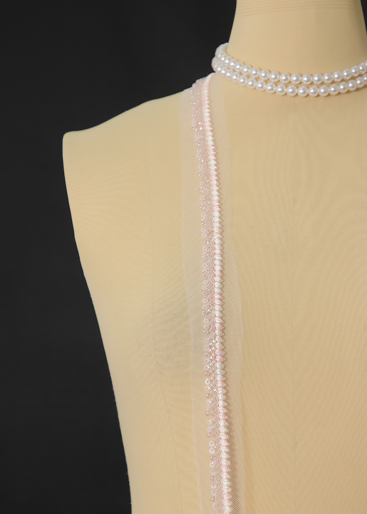 Yanzi lace bead trim (YZM140)