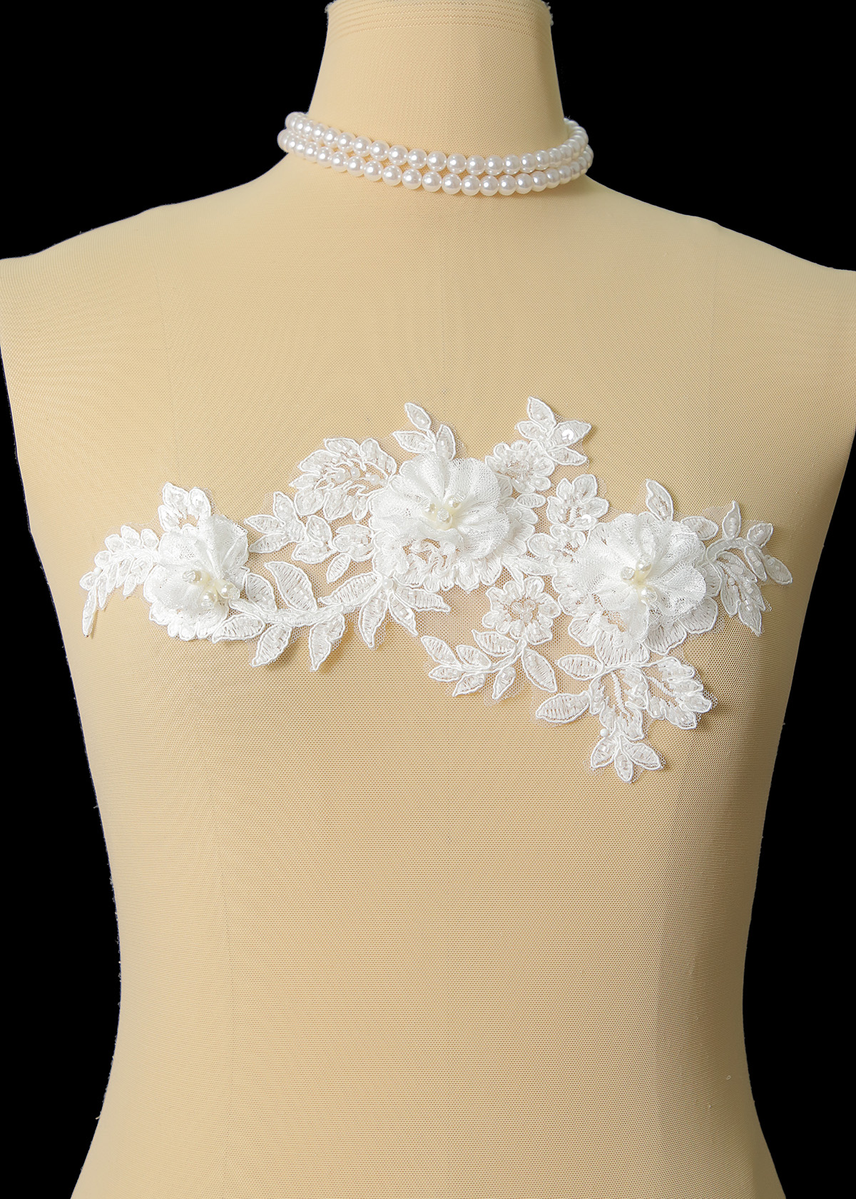 Yanzi 3D Handmade applique floral (YZOH3DX054)