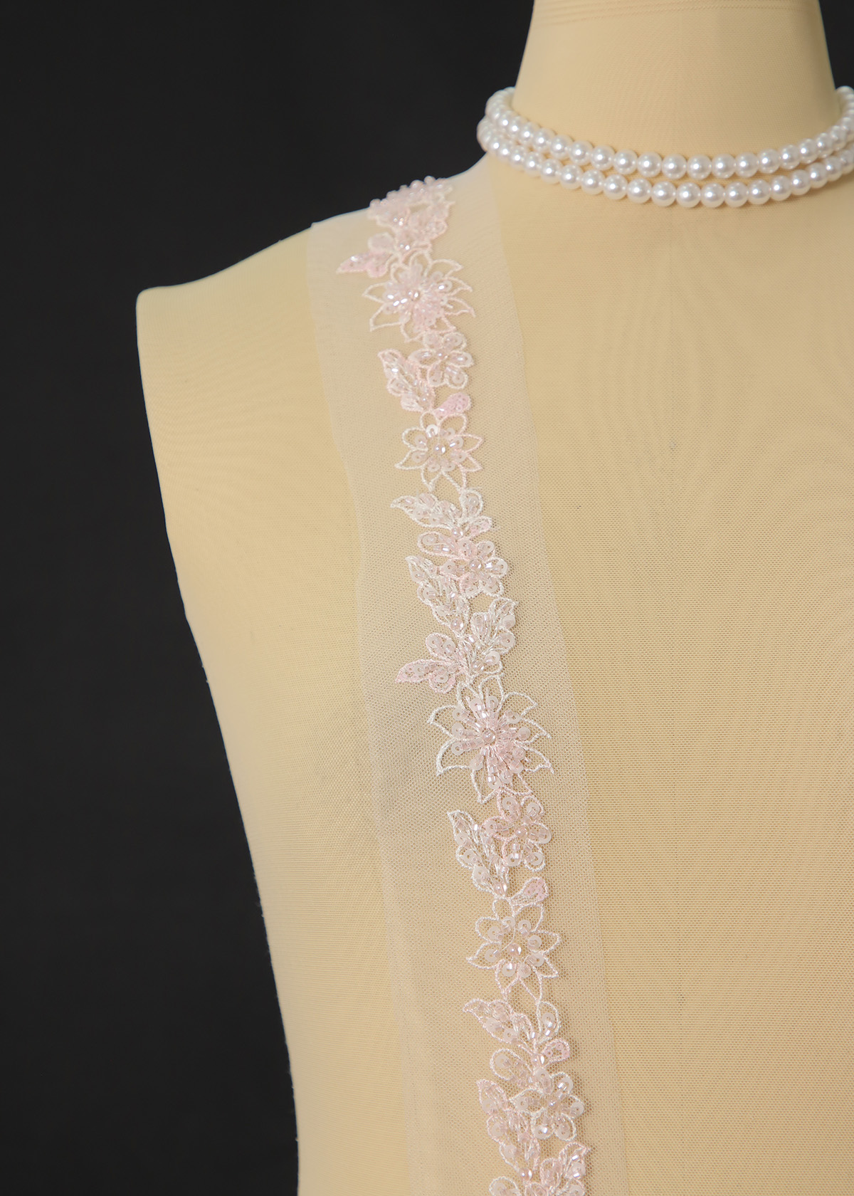Yanzi lace bead trim (YZM152)