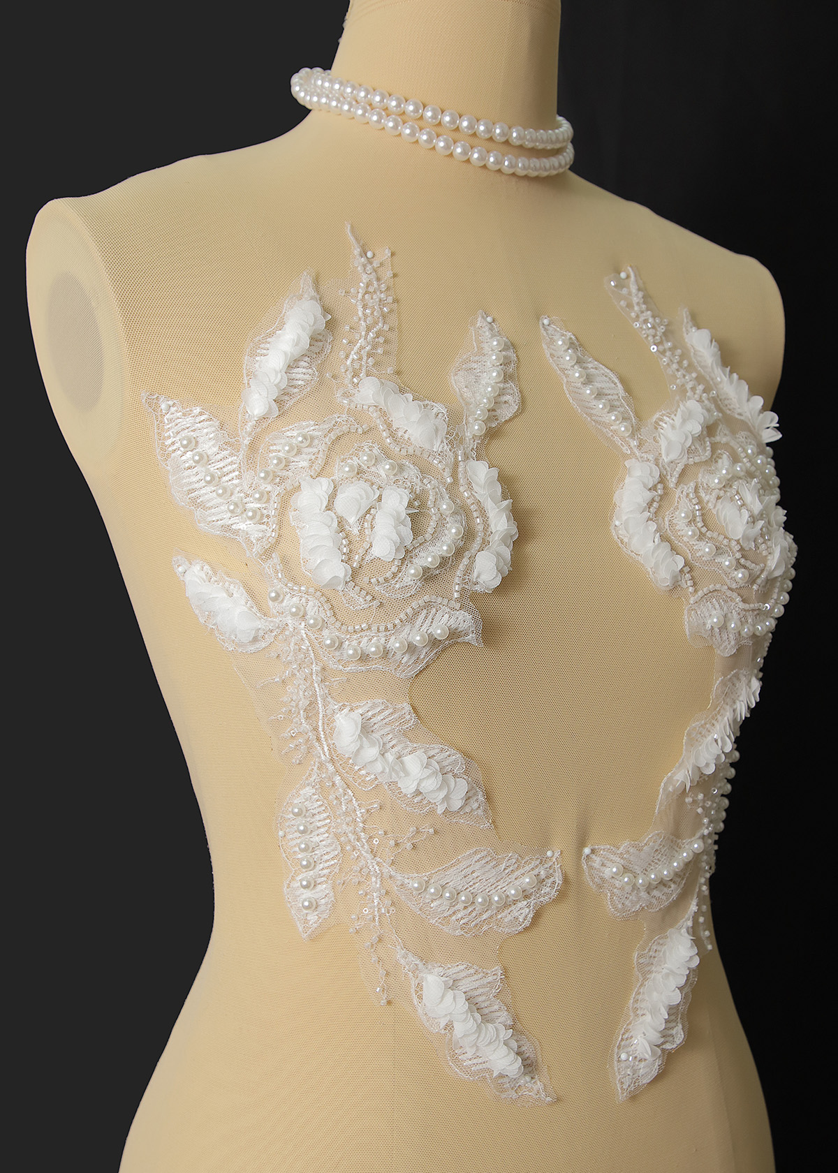 Yanzi 3D Handmade applique floral (YZOH3DX042)